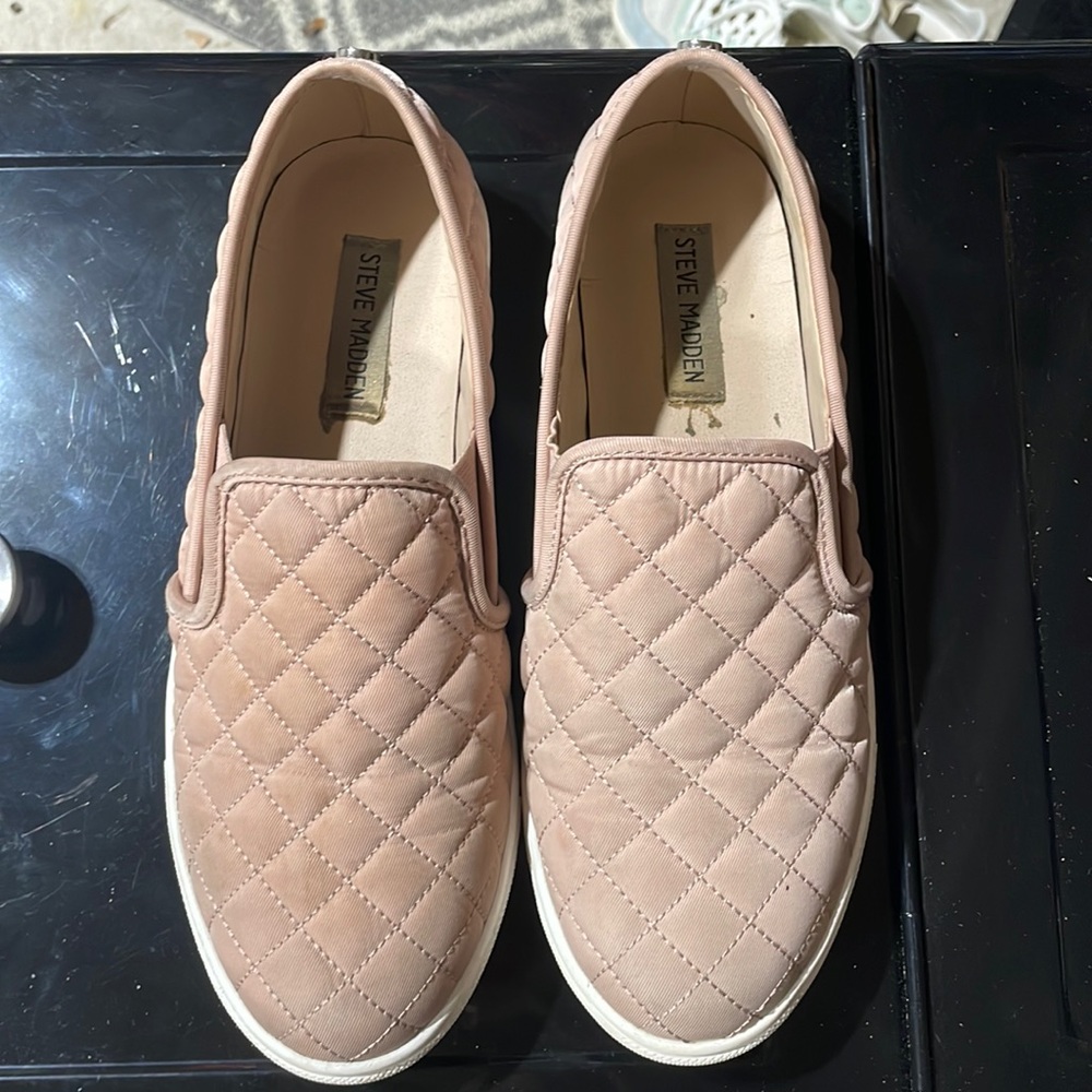 Steve Madden Quilted Slip-On Shoes